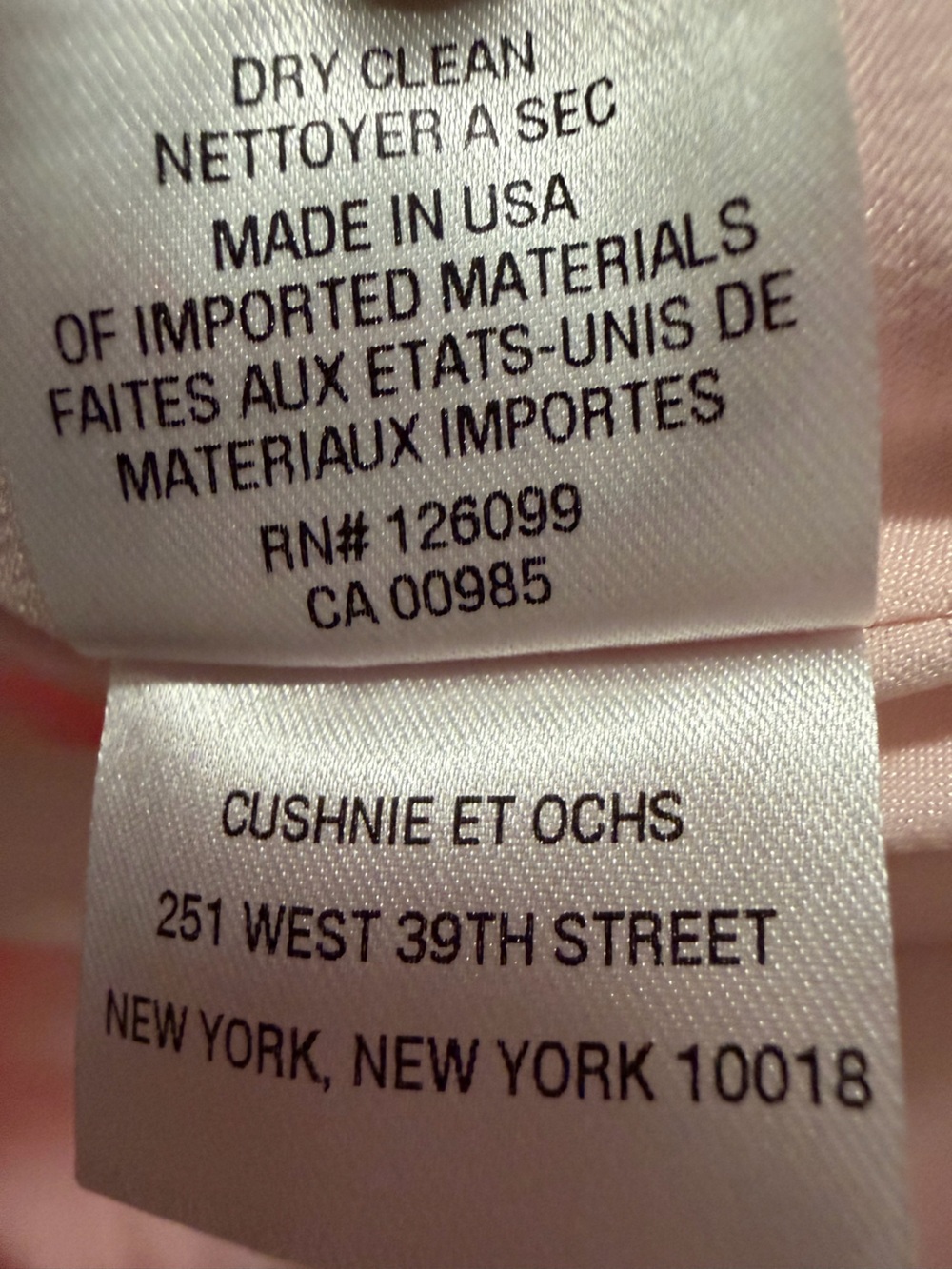 Cushnie et Ochs Holt Renfrew Pink Dress NWT 4 Romantic Wedding Luxury Designer - Picture 10 of 15